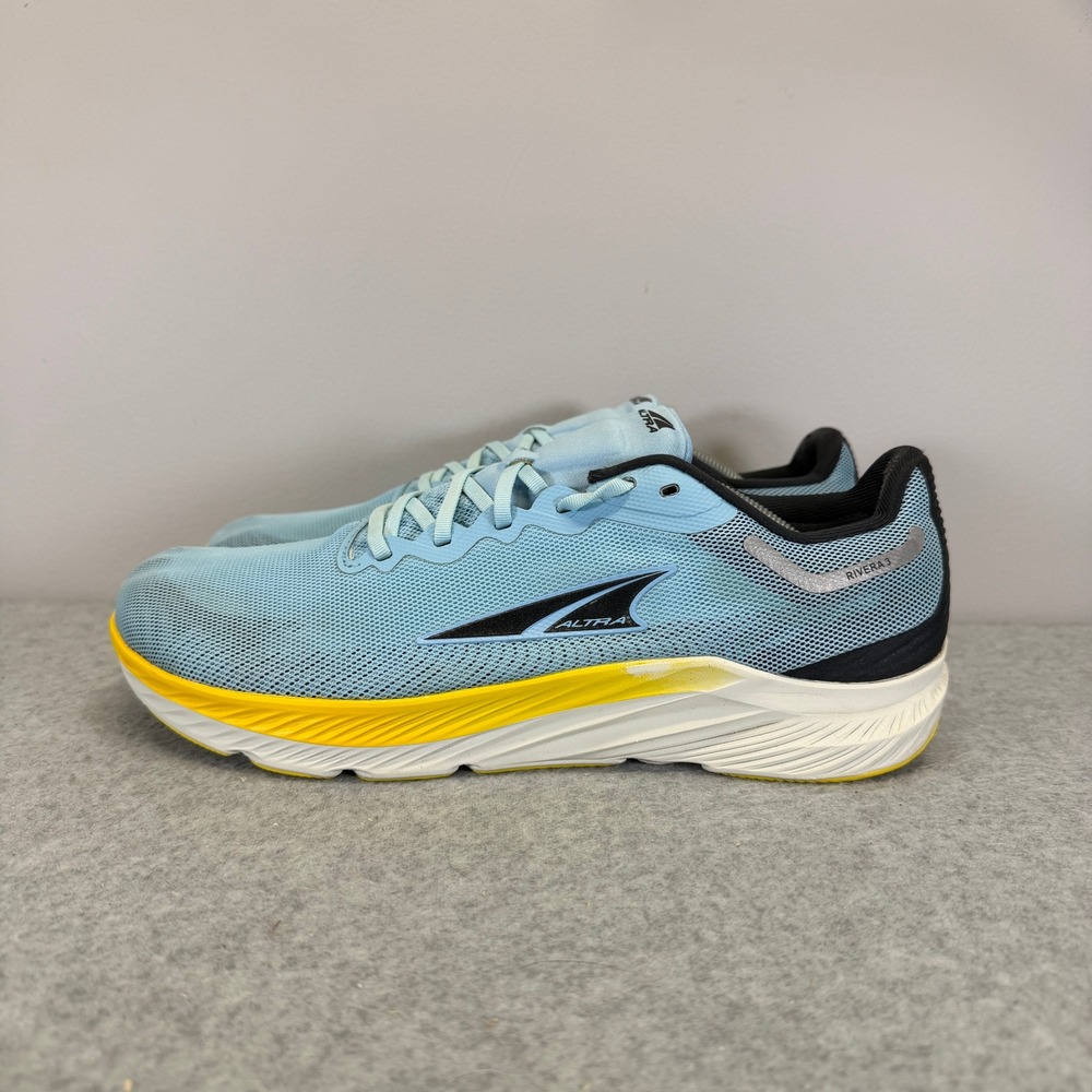 Altra Rivera 3 Womens Shoes Size 9.5 Blue Yellow Running Sneakers AL0A7R6Y470
